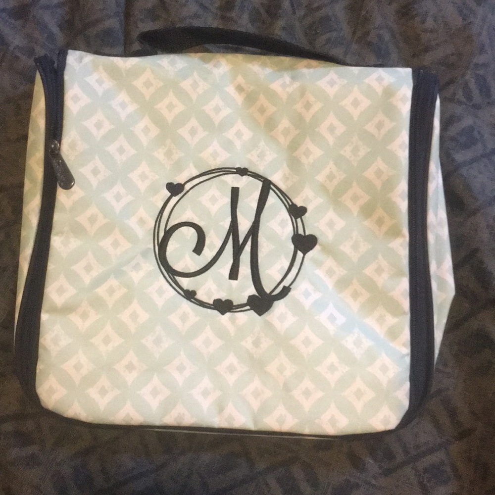 “M” Makeup bag for travel